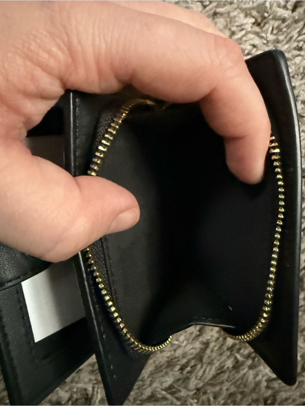 Coach Signature Canvas Snap Wallet - Picture 7 of 8